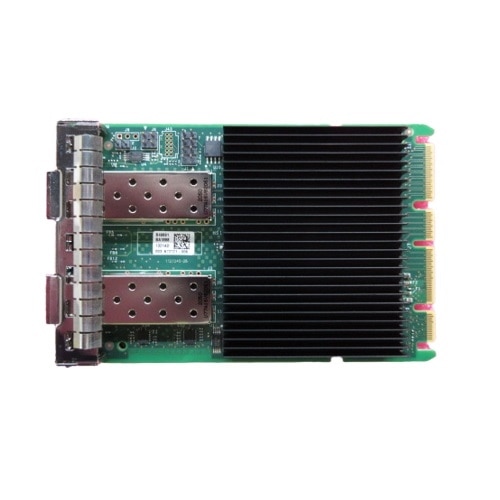 Intel® E810-XXV 雙端口 10/25GbE SFP28 配接卡, OCP 網路介面卡 3.0 1