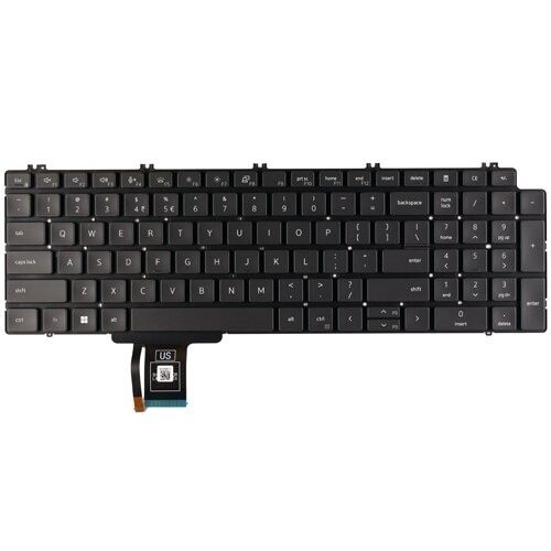 Dell 英文 (國際) 背光鍵盤含 99 鍵 1