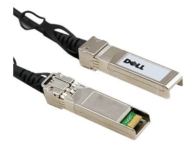 Dell 網絡線纜 SFP+ to SFP+ 10GbE 銅製雙軸直接附加纜線, CusKit - 3 m 1
