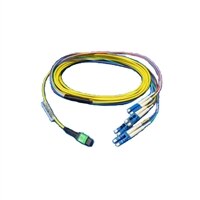 Dell Networking, kabel, SMF MPO až 4xLC Breakout kabel, 5 m, zákaznická sada