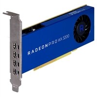 AMD Radeon Pro WX3200 4GB celú výšku Grafická karta