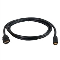 C2G Value Series High Speed with Ethernet HDMI Mini Cable - Video / audio / sí?ový kabel - HDMI - HDMI 19 pin? (M) - 19 pin? mini HDMI (M) - 1 m (3.28 ft) - ?erná