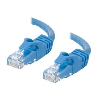 C2G Cat6 550MHz Snagless Patch Cable - Patch kabel - RJ-45 (M) - RJ-45 (M) - 5 m (16.4 ft) - CAT 6 - lisovaný, vinutý, bez p?ekážek, zavedený - modrá
