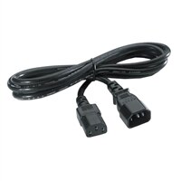 APC elektrický kabel - IEC 60320 C13 do IEC 60320 C14 - 2.4 m
