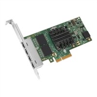 Dell Intel i350 Τεσσάρων θυρών 1 Gigabit Server Adapter Ethernet PCIe Κάρτα διασύνδεσης δικτύου χαμηλού προφίλ