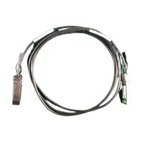 Dell Networking, Cable, SFP28 to SFP28, 25GbE, Passive Copper Twinax Direct Attach Cable, 2 Meter
