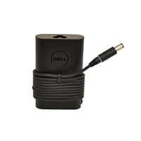 Dell 7.4 mm barrel 65 W AC Adapter with 1meter Power Cord - Euro