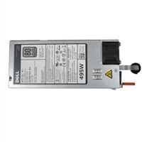 Dell Single, Hot-plug Fuente de Alimentación (1+0), 495 vatios