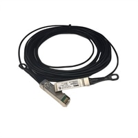 Dell Networking cable, SFP+ a SFP+, 10GbE, cable óptico activo (incluye óptica) (hasta 2 m)