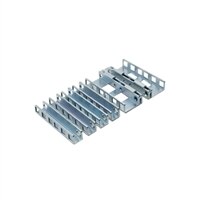 Kit de soportes de adaptador de rack roscados de 1U para rieles deslizables Dell con interfaz ReadyRails