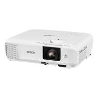 Epson PowerLite W49 - Proyector 3LCD - portátil - 3800 lúmenes (blanco) - 3800 lúmenes (color) - WXGA (1280 x 800) - 16:10 - LAN
