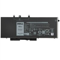 Dellin 4-kennoinen 68 Wh litiumioniakku valikoiduille kannettaville tietokoneille