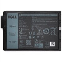 Dellin 3-kennoinen 51 Wh litiumioniakku valikoiduille kannettaville tietokoneille