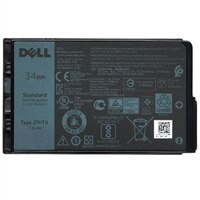 Batterie de rechange Dell 2 cellules 34 Wh au lithium ion pour certains ordinateurs portables