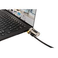 Cadeado com combinação ClickSafe para todas as ranhuras de segurança da Dell  