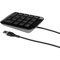 Targus Numeric Keypad - Teclado compacto - USB - cinza, preto