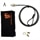 Noble TZ04T Compartimento de cunha compacto com chave de barril - Prata