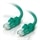 C2G Cat6 550MHz Snagless Patch Cable - Patch kabel - RJ-45 (M) - RJ-45 (M) - 1.5 m (4.92 ft) - CAT 6 - lisovaný, vinutý, bez p?ekážek - zelená