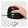 R-Go HE Mouse Break je ergonomická vertikální myš, Anti-RSI software, střední velikost (165-195mm), pro praváky, drátová myš - USB – černá