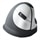 R-Go HE Mouse ergonomická , střední velikost (165-195mm), pro praváky, bezdrátová myš - 2.4 GHz - černá/stříbrná