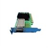 Mellanox ConnectX-5 1 portas EDR VPI QSFP28 100Gb PCIe Adaptador, perfil baixo, instalação do cliente Mellanox ConnectX-5 1 portas EDR VPI QSFP28 100Gb PCIe Adaptador, perfil baixo, instalação do cliente