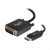 C2G 3m DisplayPort to Single Link DVI-D Adapter Cable M/M - DP to DVI - Black - cabo DisplayPort - 3 m