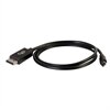 C2G 2m Mini DisplayPort to DisplayPort Adapter Cable 4K UHD - Black - cabo DisplayPort - 2 m C2G 2m Mini DisplayPort to DisplayPort Adapter Cable 4K UHD - Black - cabo DisplayPort - 2 m