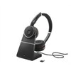 Jabra Evolve 75 Stereo MS com charging stand auscultadores