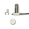 Noble Locks Cabo de segurança Compact Wedge Lock TZ07TNR25 de Combinação não regulável - Pacote de 25 Noble Locks Cabo de segurança Compact Wedge Lock TZ07TNR25 de Combinação não regulável - Pacote de 25