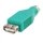 C2G - Adaptér klávesnice / myši - 6-pin.PS/2 (M) - 4-pinová sb?rnice USB typu A (F)