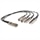 Dell Καλώδιο δικτύωσης 40GbE QSFP+ to 4 x 10GbE SFP+ Παθητική χαλκού Breakout Cable - 1 μέτρο