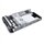 Dell 800GB SSD SAS Uso Mixto 12Gbps 512e 2.5" De Conexión En Marcha Unidad 3.5" Portadora Híbrida AG