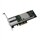 Dell Controlador IO 10GB iSCSI Dual portas PCI-E Copper cartão - altura integral