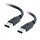 C2G - Cabo USB - USB de 9 pinos Tipo A (M) - USB de 9 pinos Tipo A (M) - 1 m (3.28 ft) ( USB / Hi-Speed USB / USB 3.0 ) - preto