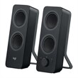Logitech Z207 Computer Speakers - Wireless - Black