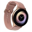 Samsung Galaxy Watch Active 2 - 40 mm - pink gold aluminum - smart watch with band - fluoroelastomer - pink gold - display 1.2" - 4 GB - Wi-Fi, NFC, Bluetooth - 26 g