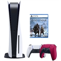 Sony PS5 Disk Console + God of War: Ragnarok + Controller Deals