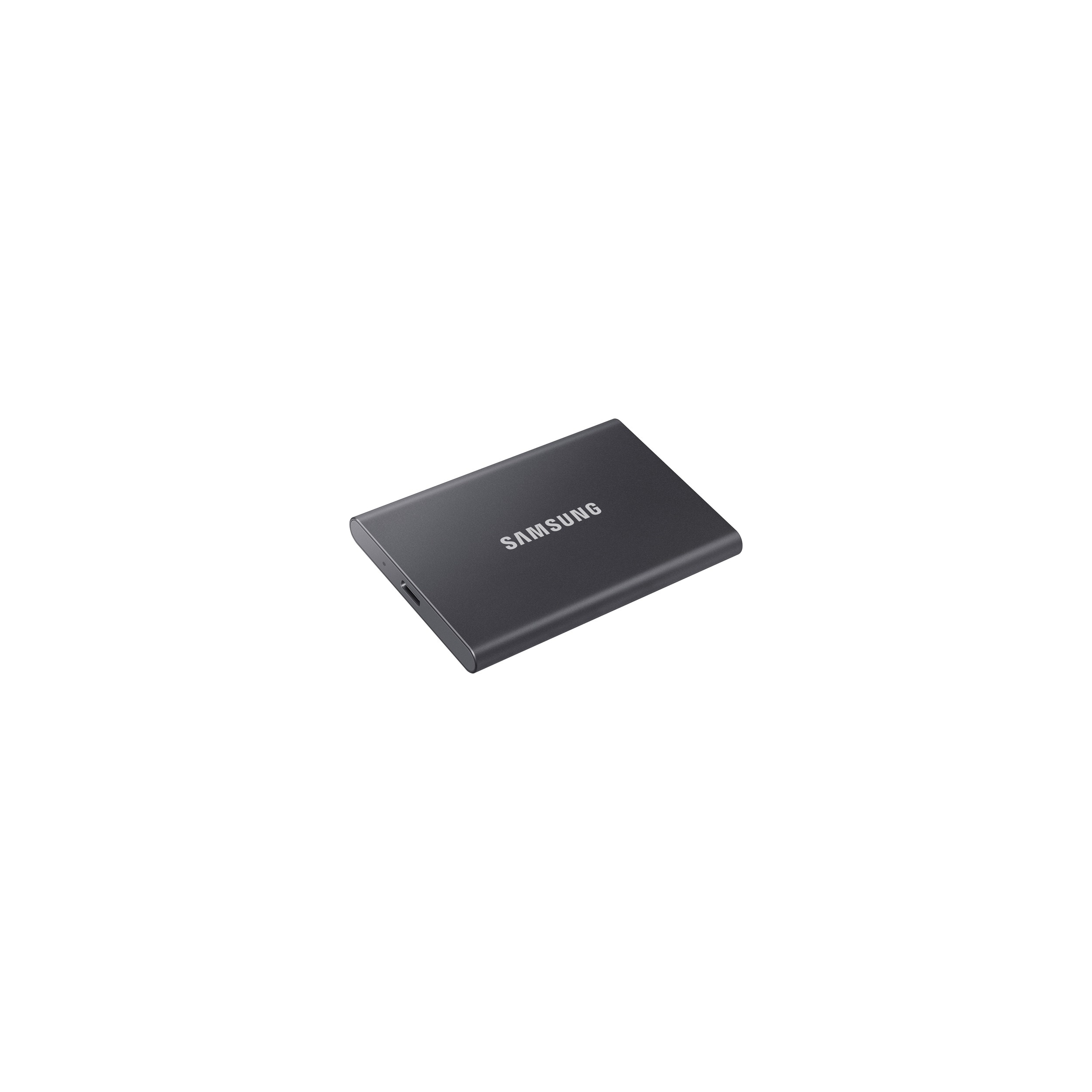 Samsung T7 MU-PC2T0T/AM 2 TB Portable Solid State Drive - External - PCI Express NVMe - Titan Gray
