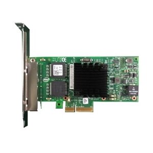 Intel Ethernet I350 Quad Port 1 Gigabit Serveradapter PCIe-Netzwerkkarte Volle Höhe 1
