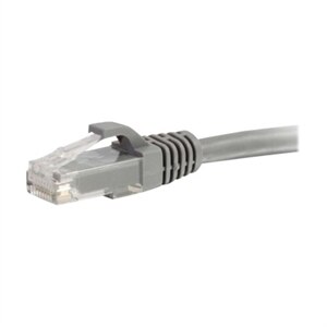 C2G 50ft Cat6 Ethernet Cable - Snagless - 550MHz - Grey - patch cable -  15.2 m - grey