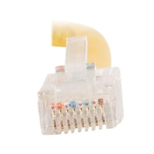 C2G Cat5e Non-Booted Unshielded (UTP) Network Crossover Patch Cable - crossover cable - 1.5 m - yellow 1