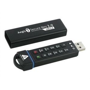 Apricorn Aegis Secure Key 3.0 - USB 3.0 Flash Drive 120 GB (ASK3-120GB)