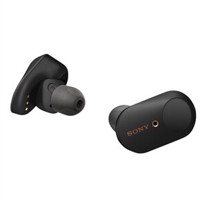 Sony WF-1000XM3 - True wireless earphones with mic - in-ear - Bluetooth - NFC - active noise cancelling - black 1