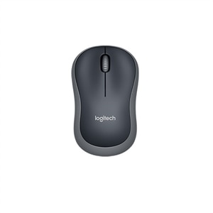 Logitech M185 - Mouse - right and left-handed - optical - 3 buttons - wireless - 2.4 GHz - USB wireless receiver - grey 1