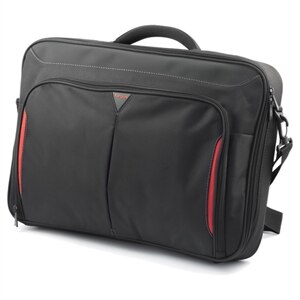 Targus Classic+ 17-18” Clamshell Laptop Bag - Black/Red 1