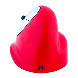 R-Go HE Sport - Mouse - ergonomic - left-handed - 5 buttons - wireless - Bluetooth - red 1