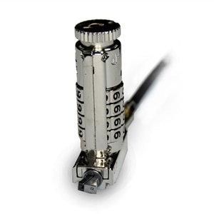 resettable keyless verstellbares beveiligingskabel combinatieslot 
