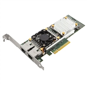 Dell QLogic 57810 Dual Port 10 Base-T Server Adapter Ethernet PCIe Network Interface Card Full Height 1