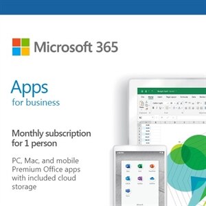Microsoft 365 Apps for business from Dell - Monthly Subscription 1