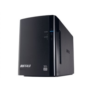 BUFFALO DriveStation Duo - drive array - 8 TB - 2 bays (SATA-300) - 4 TB 2 - USB 3.0 (external) | Dell USA